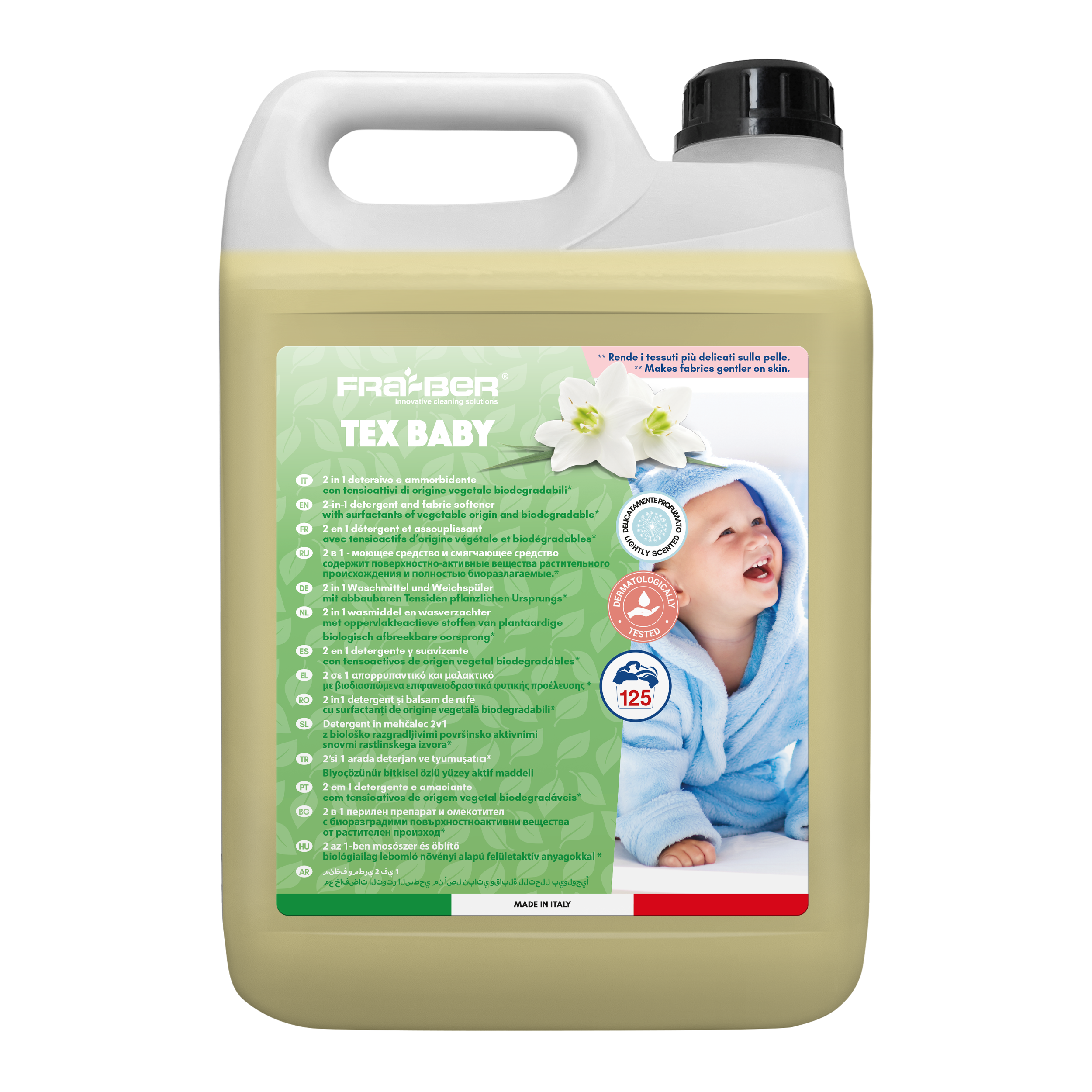 Detergente ropa TEX BABY 5L