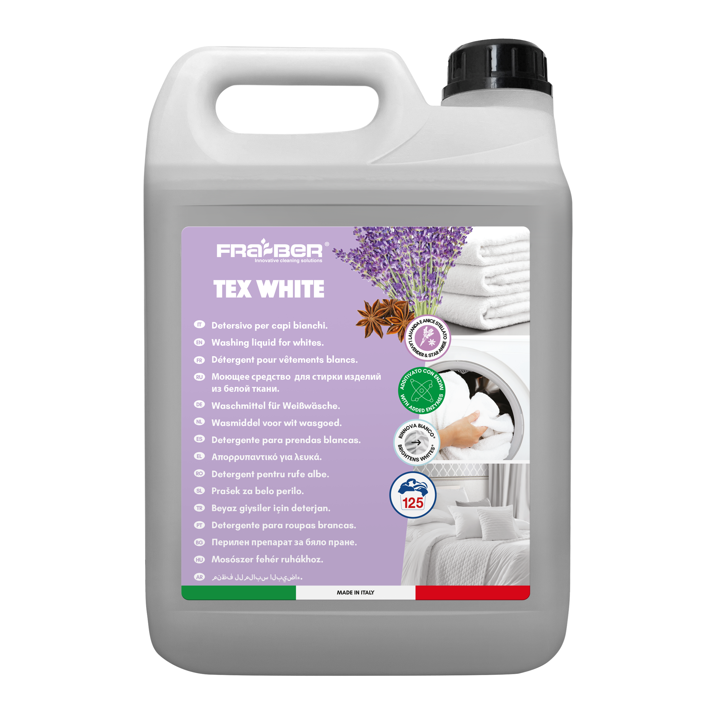 Detergente ropa TEX WHITE 5L